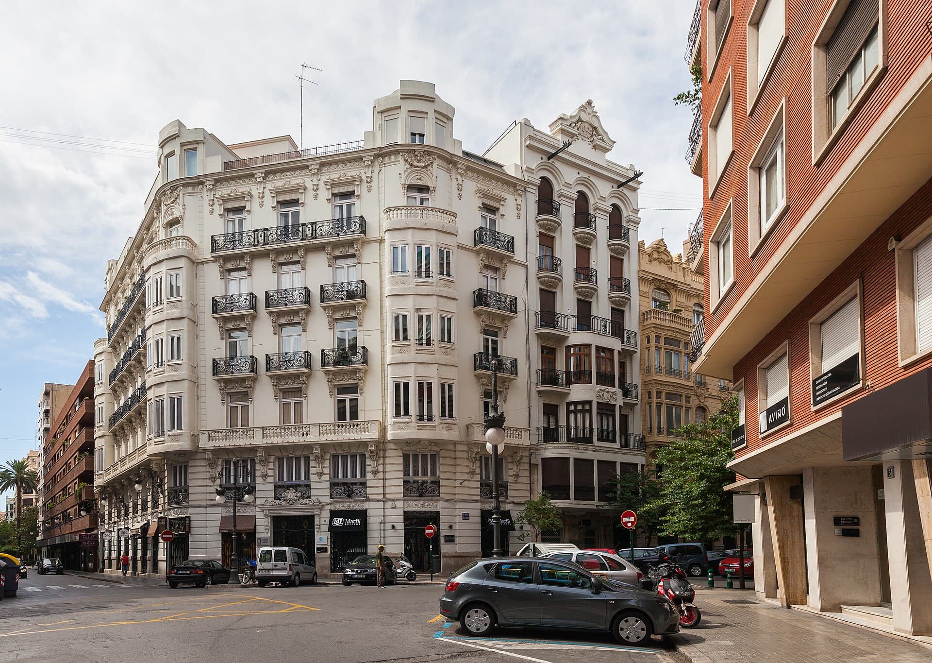 Immeuble de la calle Cirilo Amorós à Valence